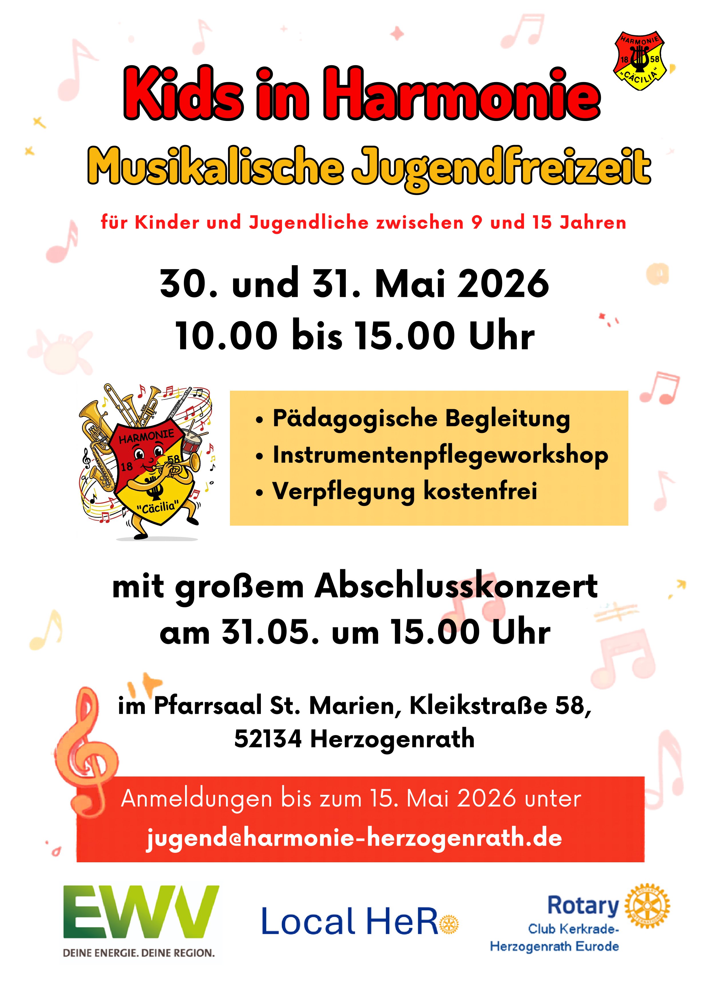 Plakat Kids in Harmonie 2026